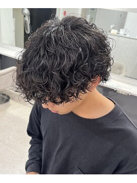 ノイズ キョウト(NOISM Kyoto) メンズ緩めカーリーパーマ