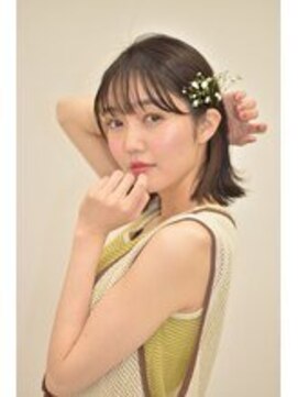 シャル 相模大野(shalu) 【村上】春ヘア 外ハネボブ≪shalu相模大野≫