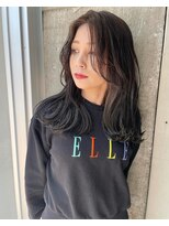 蜃気楼&nbsp;センター分けロング