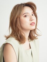 ルクスドレ 新宿(Luxe doree')&nbsp;外ハネボブ/エギョモリ/菱形ボブ/ペールベージュ[新宿]