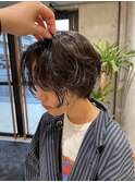 くせ毛をいかしたショート【NICA溝の口店】