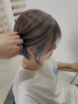 ヘアーデザインディアー(hair design Dear～)&nbsp;ボブスタイルに合うアクセントカラー