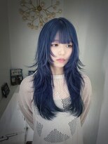 キイ 原宿 表参道(K.e.y)&nbsp;シャギーカット／ロングレイヤー／ダブルカラー