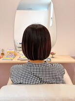 モニョヘアー(monyo hair)&nbsp;【おしゃれ】ミニボブ×ピンクカラー♪