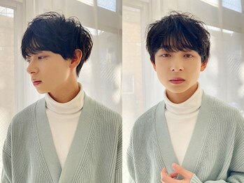 シア 春日部店(SHEER)の写真/【2025年6月21日Renewal Open】《メンズカット¥4500～》ご自宅でもスタイリングしやすい好印象styleに☆