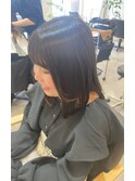 透明感カラー&レイヤーカット