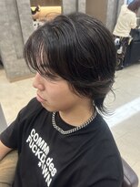 ヴェントフォンターナ(VENTO fontana) フェザーパーマ/メンズウルフ/メンズロングヘア/ケアパーマ