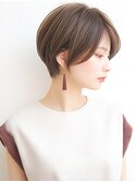 ショート　ハンサムショート　ボブ　透明感　艶髪　20代30代