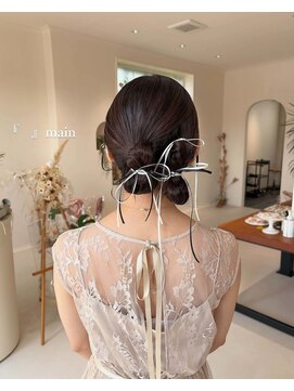 メイン(『 』main) お呼ばれヘアセット