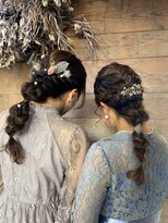 ヘアーデザイン ディードット ウル(D. ulu)&nbsp;ポニーテールアレンジ