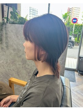 マーレ(MARLE./) イヤリングカラー×ハンサムウルフ