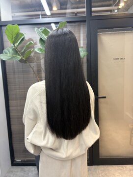 ヌープヘアーアイス(NUUP.hair ici) 20代30代大人可愛い髪質改善カラーオリーブグレー透明感