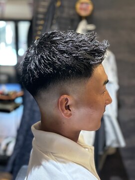 エクファフォーメン(EX-FA FOR MEN) サーフカール/スパイキーショート/ブルーブラック/瀬田