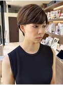 ミセスショート/大人ショート/分け目なしショート