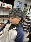 波巻ハイライトメンズマッシュ神戸六甲