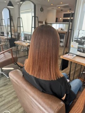 ビズヘアー グランバース(bisou hair grandbase) 縮毛矯正