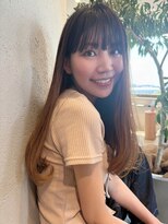 テン ディー(TEN D) 大人可愛いロング×前髪