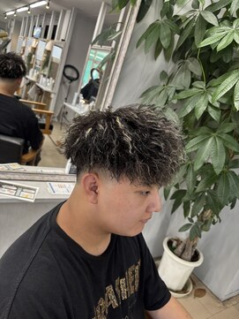 ブルーオーシャン 大牟田店(BlueOcean) メッシュパーマ