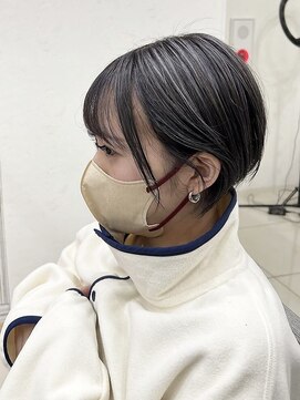 プログレス フレスポ富沢店(PROGRESS) 『silver highlight』short×ハイライトデザイン