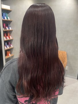 シャルムバイケンジ(Charm.by KENJE) 赤髪/艶髪/髪質改善/レッドカラー/韓国レイヤー/オージュア