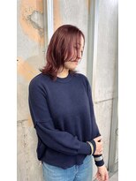 イオエ 梅田(ioe) ダブルカラー/大人ボブ/黒髪スタイル/髪質改善/縮毛矯正