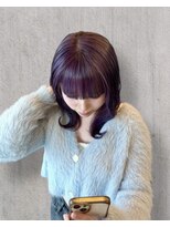 シエスタ(SIESTA)&nbsp;ダブルカラー　パープル