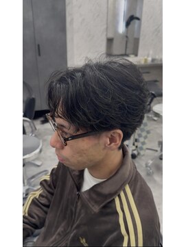 オム ブランシェ(HOMME BLANCHE’) 【KAZUKI】フェザーパーマ 札幌