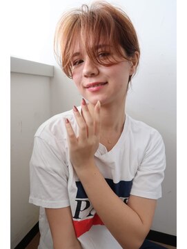 メモリーズ 水天宮前店(Memories) ハンサム小顔マッシュショートオリーブグレー20代30代ブルージュ