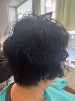 レリビー アウラ(LELiBE_'aula)&nbsp;ショートパーマ