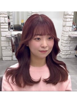 巻ける髪質改善/阿倍野/韓国ヘア/レイヤーカット