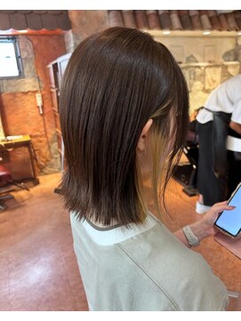 ポット バイ クレドガーデン 大宮東口店(pote by CRED GARDEN) 暗めカラーxデザインカラー