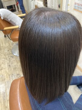 ボクノ(bokuno) 髪質改善縮毛矯正×ミディアム