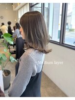 トイズファクトリー(Toys Factory)&nbsp;流行りのmediumlayer♪ミディアムレイヤーカット