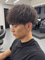 アンドメゾンオム(&Maison. homme)&nbsp;無造作マッシュヘア/ツイストスパイラル/フェザーパーマ//加古川