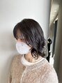 フェイスデコ アヴェダ セカンド(FACE DECO AVEDA/2nd)&nbsp;【くびれミディアムパーマ】