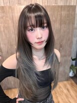 スカイ(SKY)&nbsp;透明感カラー/髪質改善/縮毛矯正/韓国風レイヤーカット