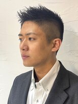 ディスイズバーバーセカンド(THIS IS BARBER 2nd)&nbsp;ビジネスヘア ジェットモヒカン 刈り上げスタイル