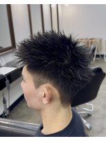 ザ クロー(THE CROW)&nbsp;スパイキーショートスパイキーパーマツイスパ仏陀パーマ