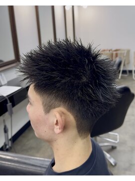 ザ クロー(THE CROW) スパイキーショートスパイキーパーマツイスパ仏陀パーマ