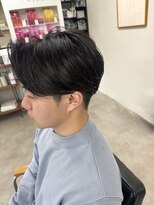 ヌークバイラヴェスト 四日市(neuk by lovest)&nbsp;【neuk服部】リバースセンターパートカルマニュアンスパーマ