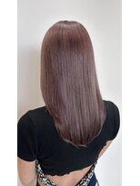 ロッカ(ROCCA)&nbsp;透明感ピンクブラウン×艶カラー×ブリーチ有【名東区×守山区】