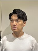 波巻きパーマ
