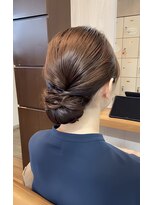 ヴィサージュクルー(VISAGE crew)&nbsp;綺麗めフォーマルヘアセット！