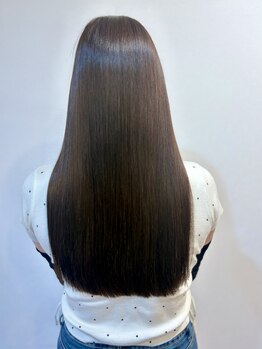 カミラボ アスビー(KAMI LABO ASVII)の写真/【福山・奈良津】柔らかさや毛先まで自在に表現！なりたいに合わせ、艶髪×扱いやすいスタイルに◎