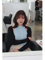ミヨン 京橋店(miyon) 韓国レイヤーカット×暗髪カラー×髪質改善