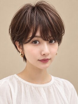 ボリューム(VOLUME)の写真/【女性もお任せ♪】ショートスタイルならココ！あなたの魅力を最大限に引き出すヘアスタイルをご提案☆