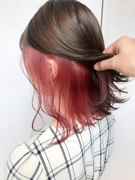 オーティティ(O-TETE) O-tete インナーカラーピンクパープル系