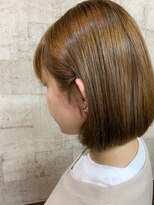 オンリエド ヘアデザイン(ONLIed Hair Design)&nbsp;【ONLIed】ベージュ×ボブ