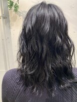 エル(EL by green)&nbsp;【MITSU】ミディアムレイヤー×ディープネイビー