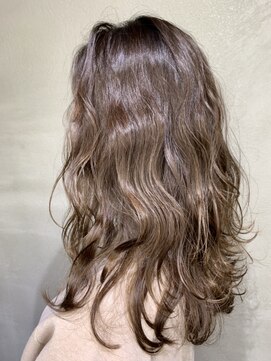 エッジ 下北沢(edge.) 大人波巻きツヤ感カラー　edge.下北沢